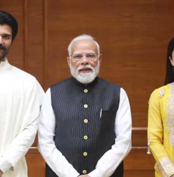 අලුත බැඳපු ජෝඩුව ඉන්දීය අගමැතිවරයා හමුවේ