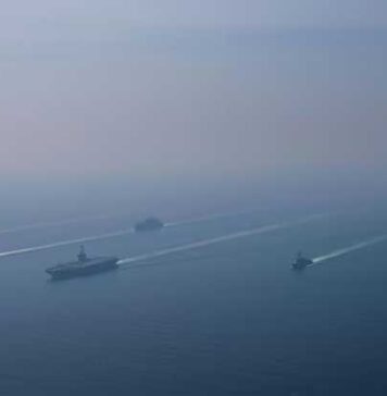 ඉරානයට පහර දීමට ගිය USS Abraham Lincoln නෞකාව ස්ථානගත කර ඇති ස්ථානය හෙළි වේ