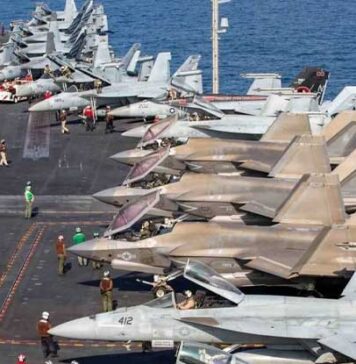 ඉරානය USS ඒබ්රහම් ලින්කන් ගුවන් යානා ප්රවාහන නෞකාවට පහර දෙයි…