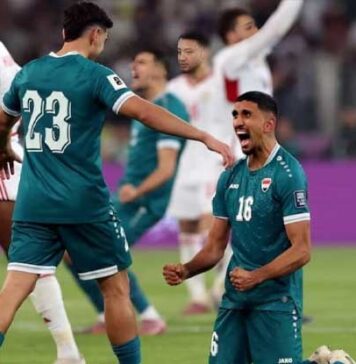 ලෝක කුසලානය වෙනුවෙන් ඉරාක ජාතික පාපන්දු කණ්ඩායම දිවි පරදුවට තබා මෙක්සිකෝවට යාමට සැරසේ