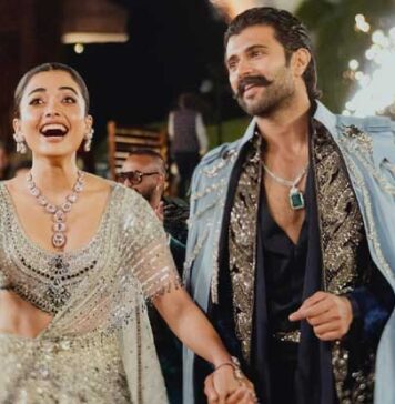 විජේ සහ මන්දනා එළිවනතුරු නටපු සංගීත් රාත්රිය…