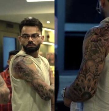 IPLවලට පෙර කෝලි වම් අත වැහෙන්නම පච්චයක් කොටයි..