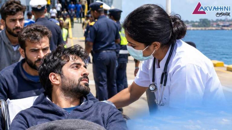 ශ්‍රී ලංකාවෙන් ඉරාන නාවිකයන් 40කට ජීවිතාරක්ෂාව 🇱🇰